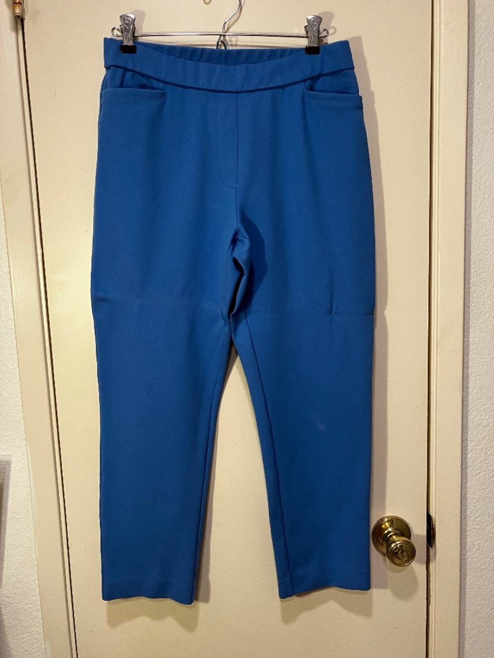 SUSAN GRAVER SMALL PULL ON PANTS FRONT POCKETS
